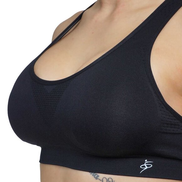 Balck high Impact Sports Bra - Picture 3 of 6